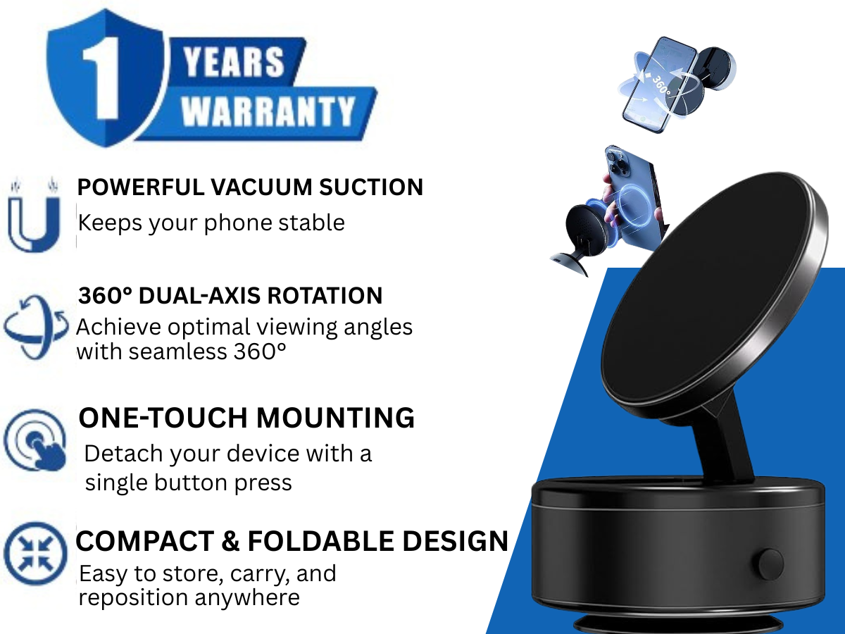 Magnetic Suction Car Phone Holder