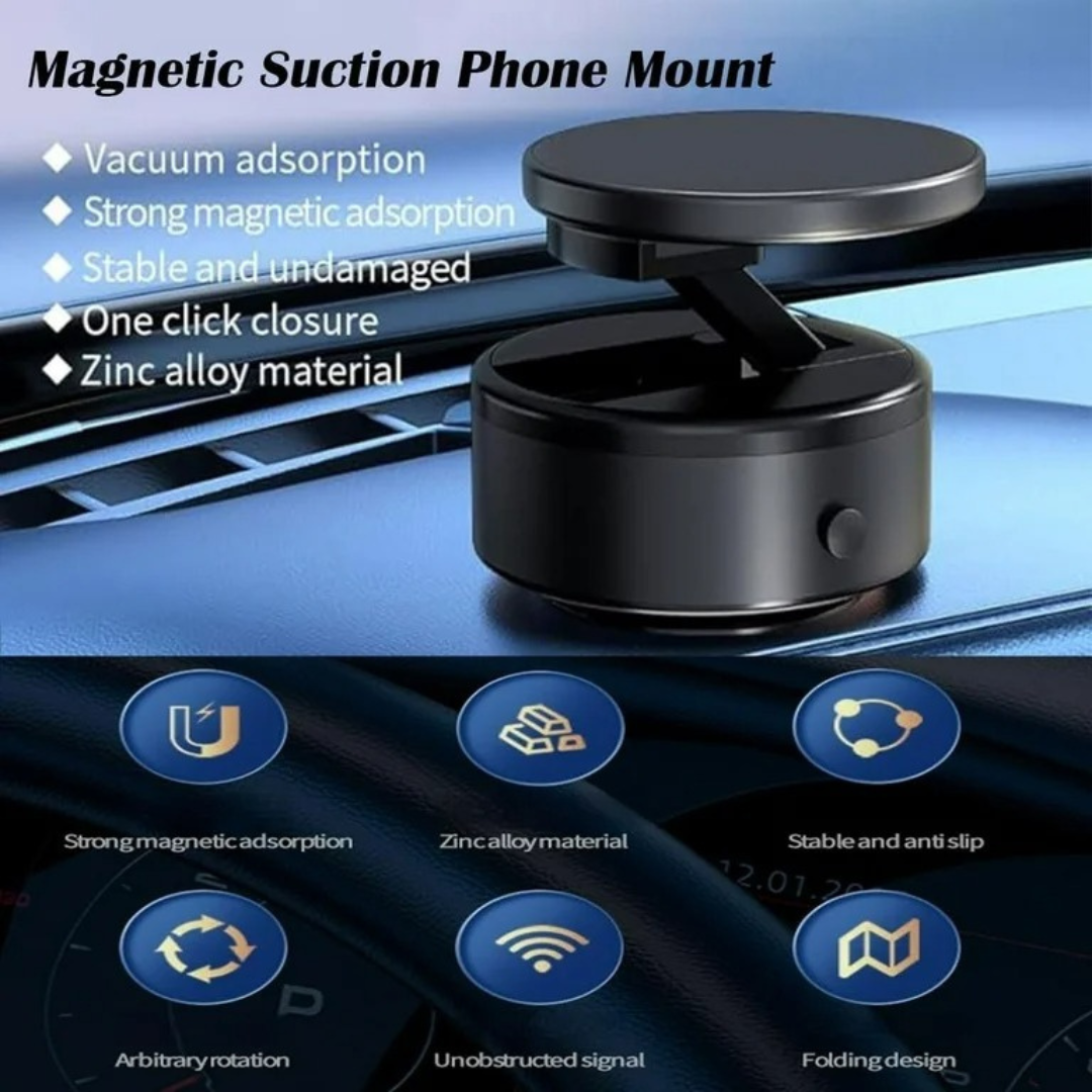 Magnetic Suction Car Phone Holder